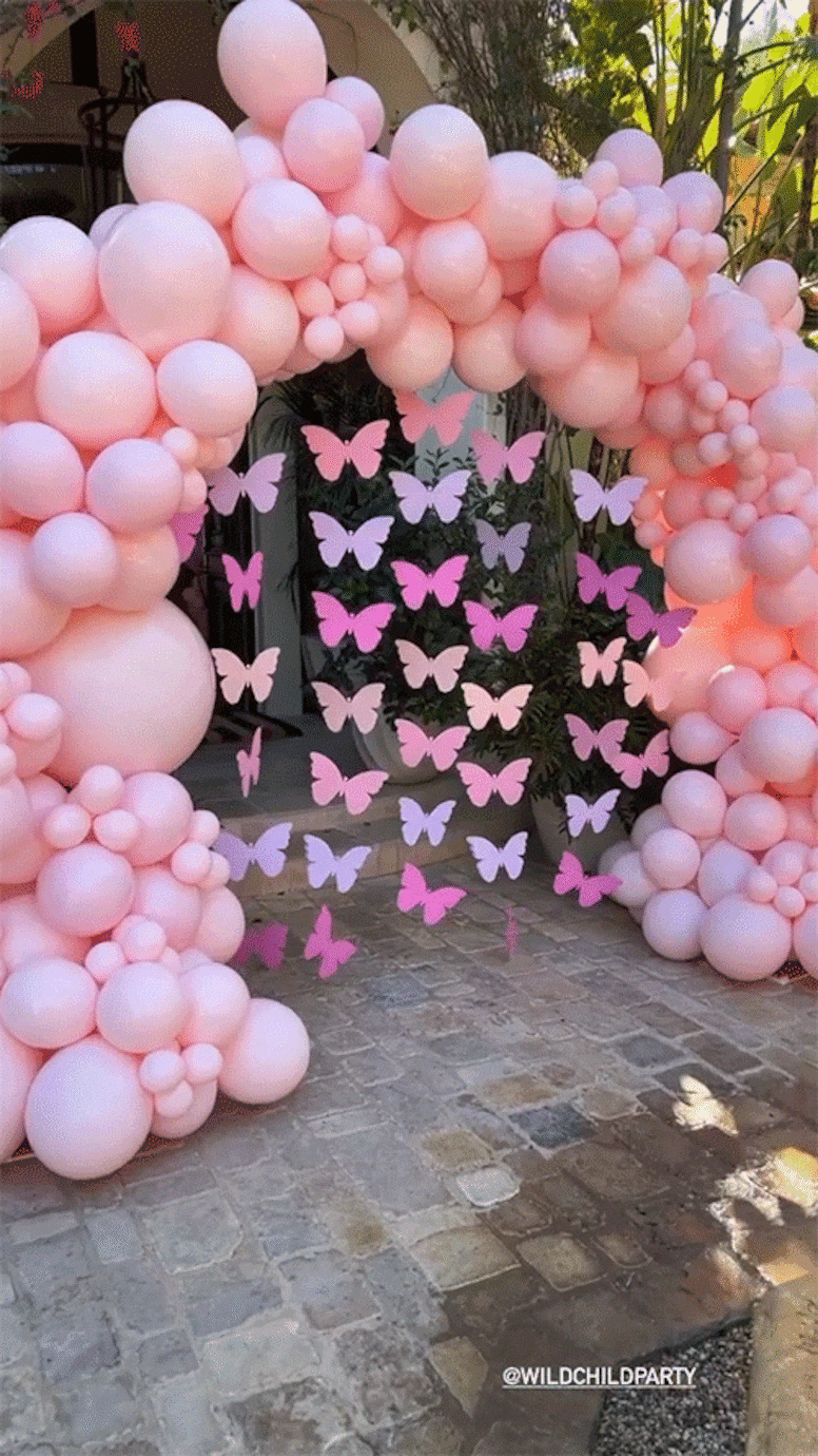 Photos from Dream Kardashian s Butterfly Themed 6th Birthday Party